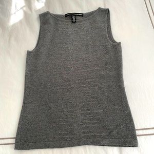 Cashmere subtly beaded shell. Absolutely gorgeous quality.